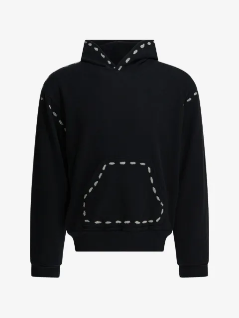 KAPITAL Hoodie mit Ziernaht