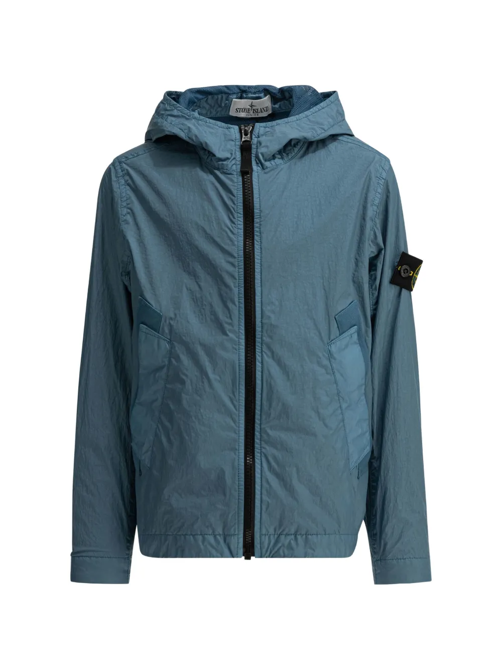 Stone Island Junior hooded jacket - Blau