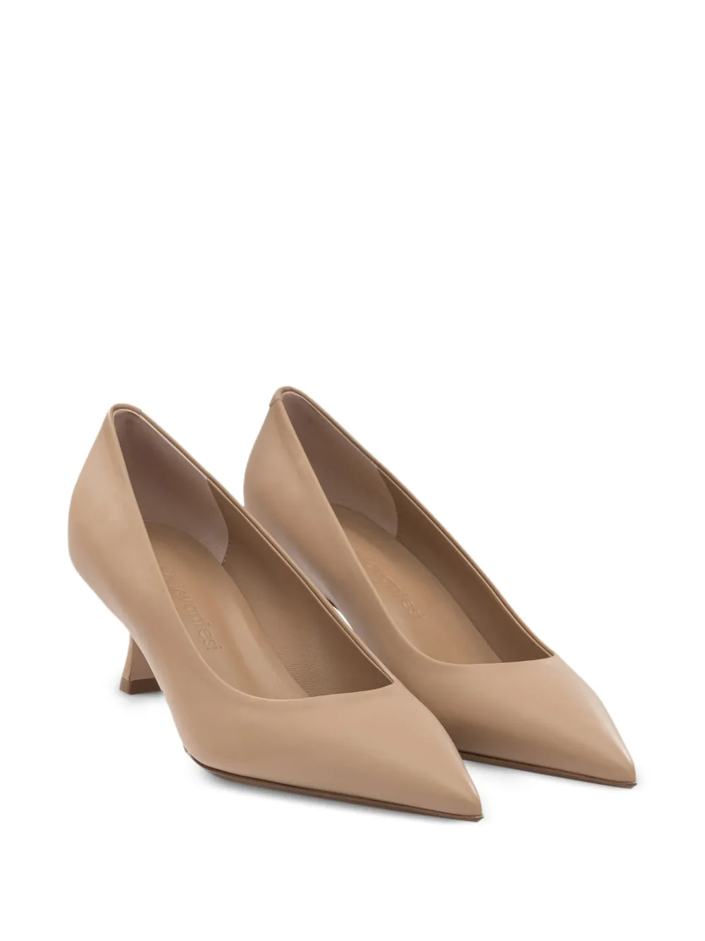  Sergio Levantesi Pointed-toe Pumps - Neutrals 