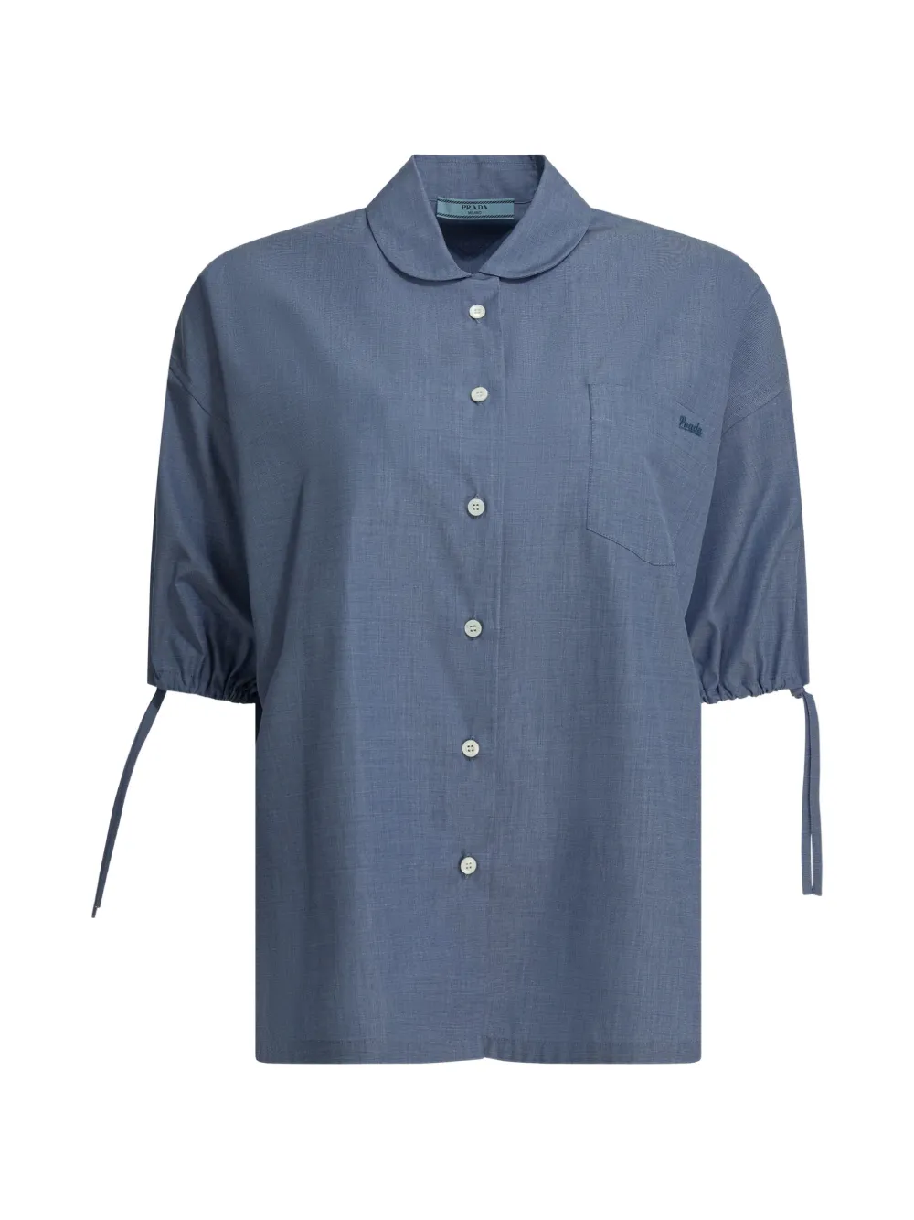 Prada chest-pocket shirt - Blu