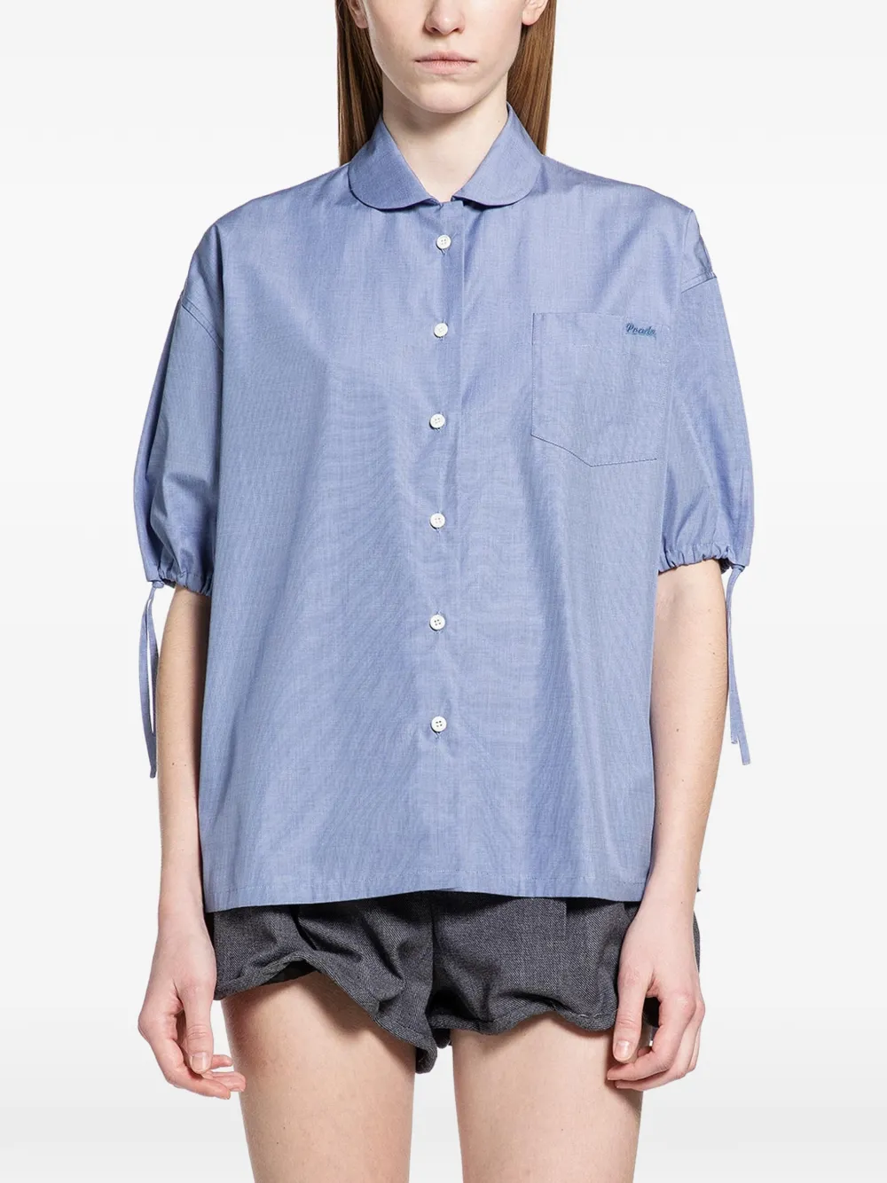 Prada chest-pocket shirt - Blu