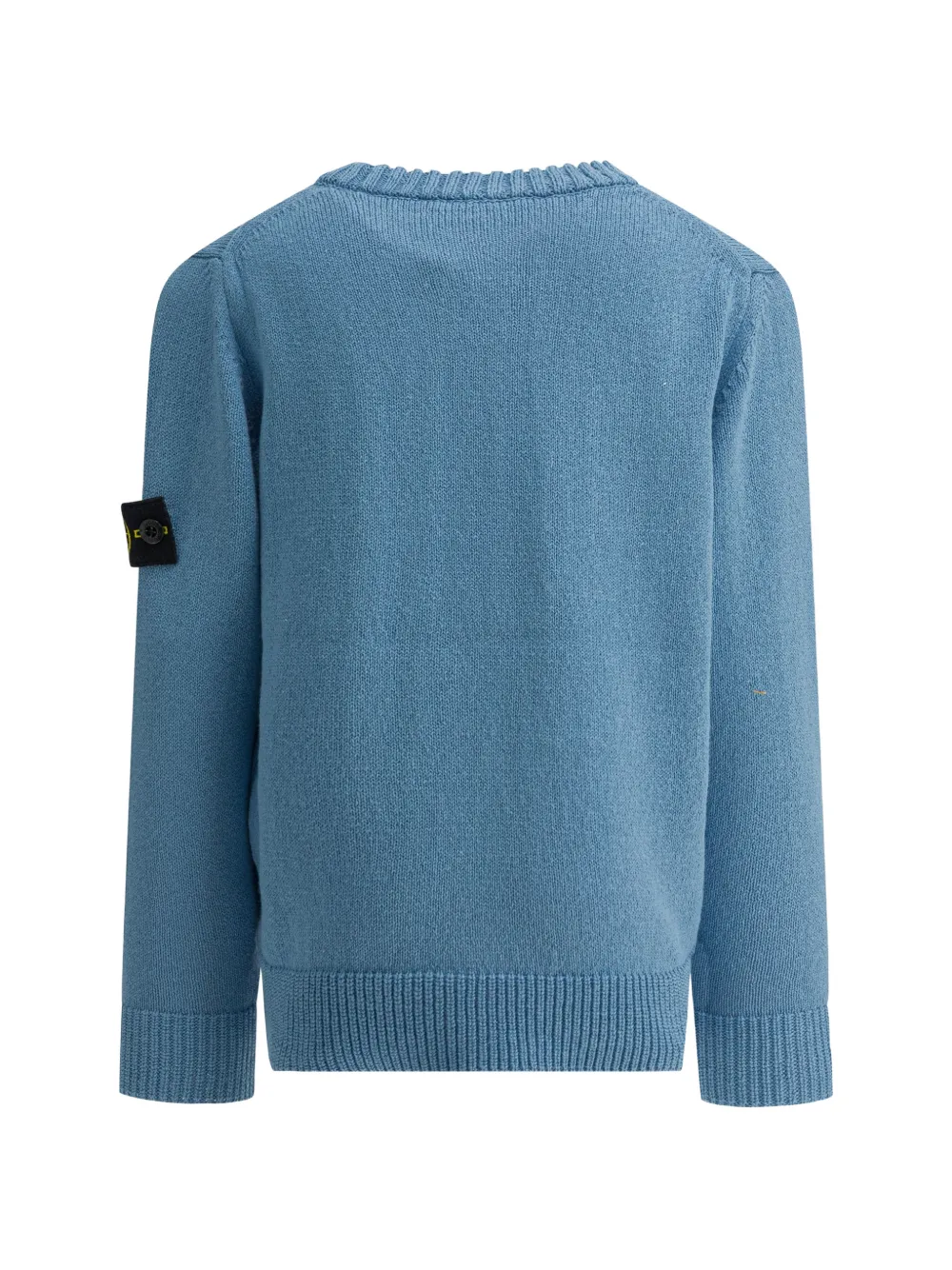 Stone Island Junior Trui met logopatch Blauw