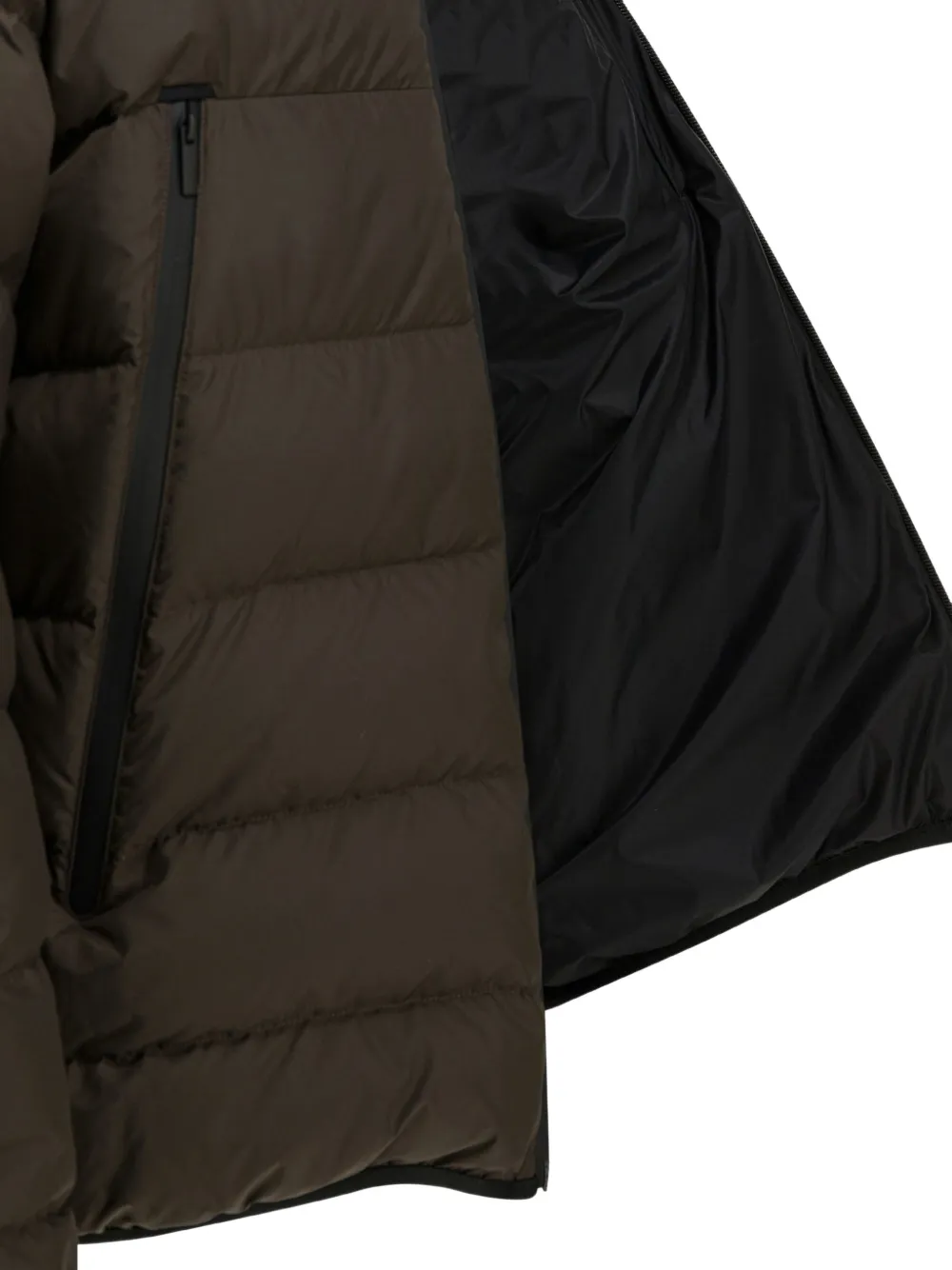 Moncler Gewatteerd jack Bruin