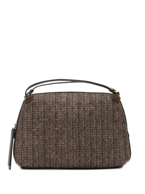 GIANNI CHIARINI Alifa woven handle tote bag