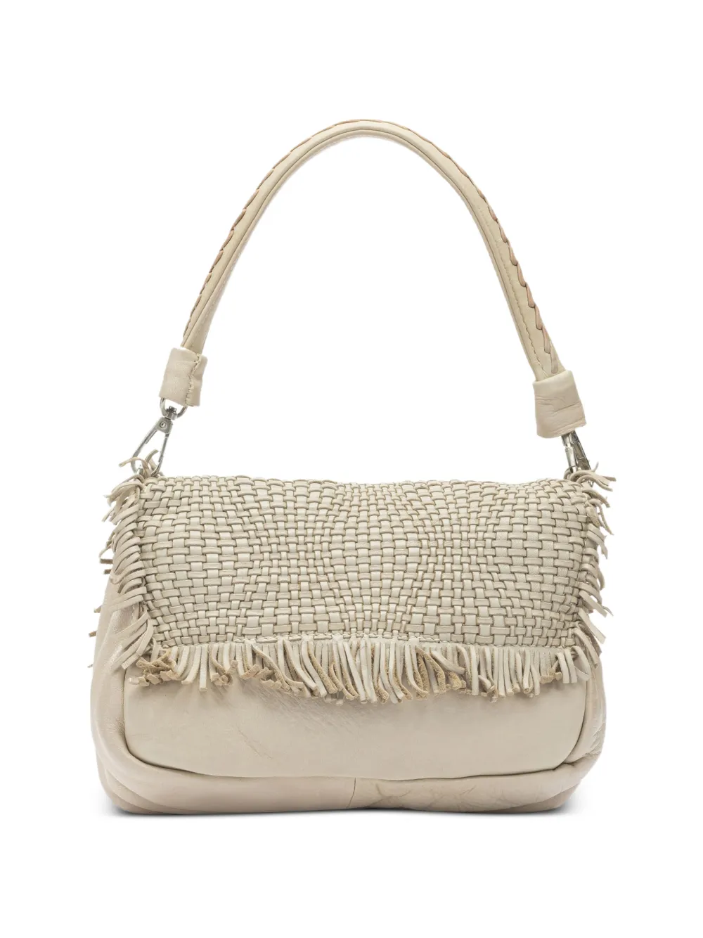 Anfora – Shoulder Bag With Woven Flap