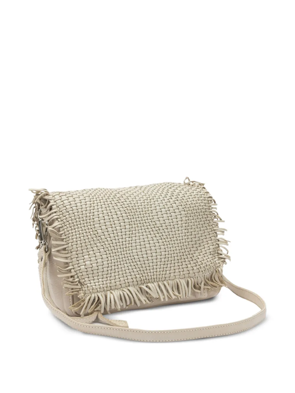 Anfora – Shoulder Bag With Woven Flap