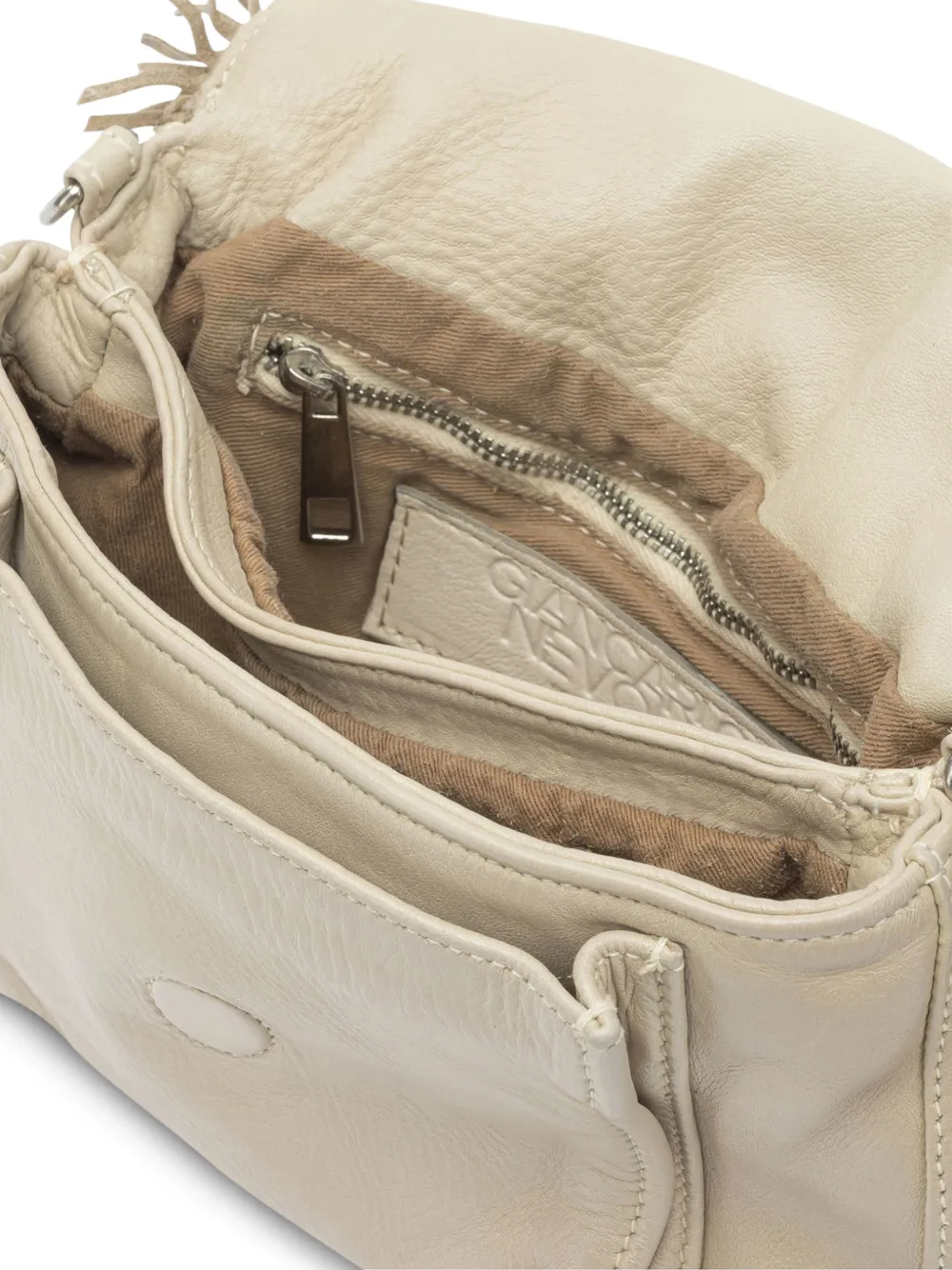 Anfora – Shoulder Bag With Woven Flap