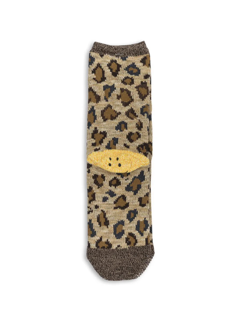 KAPITAL animal-print socks - Nude
