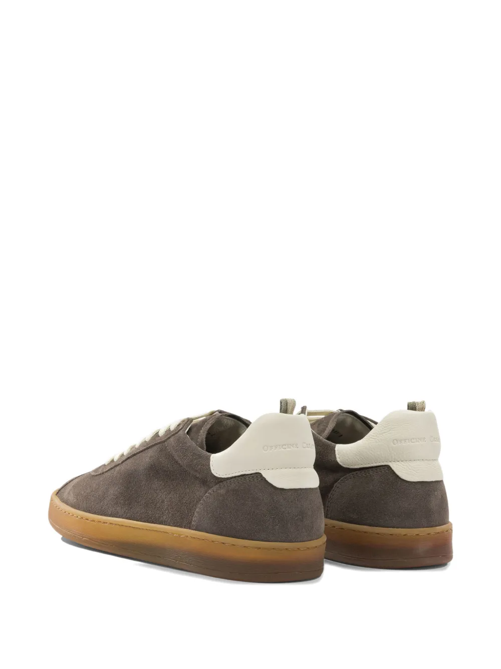 Officine Creative Suède sneakers Bruin