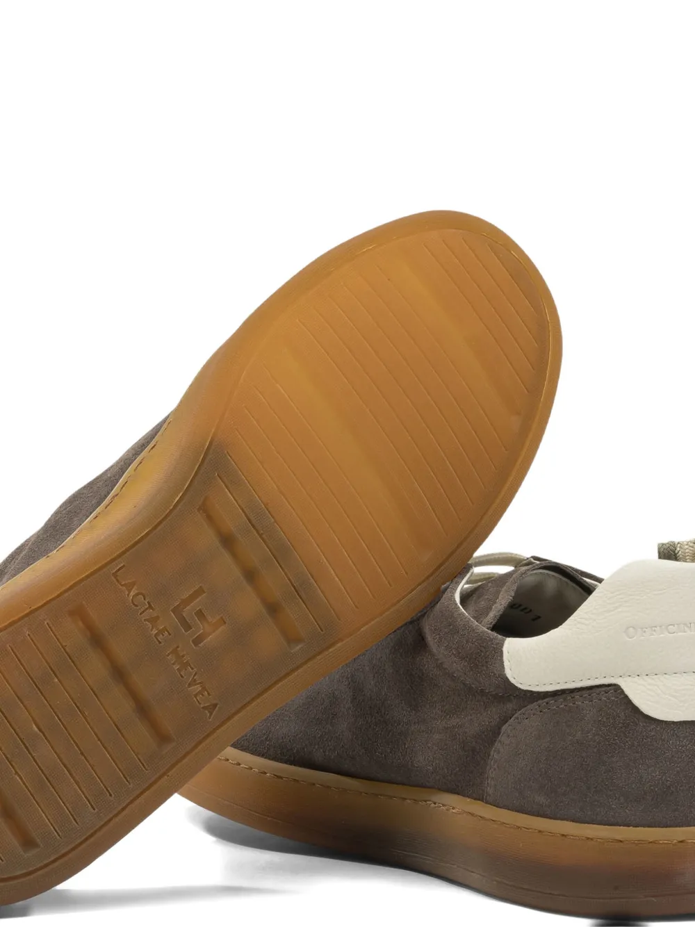 Officine Creative Suède sneakers Bruin