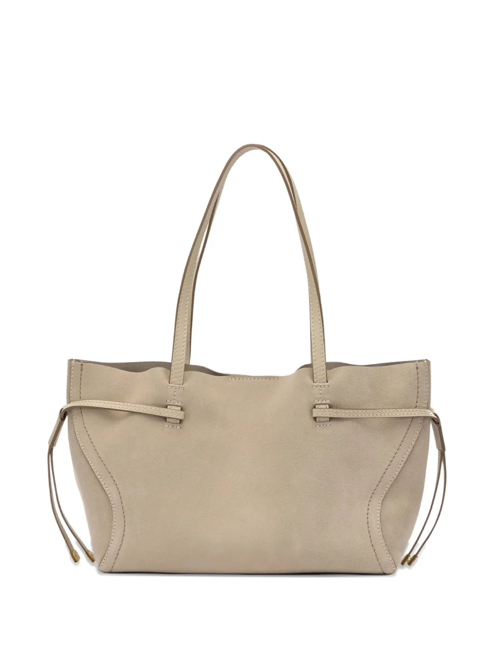 GIANNI CHIARINI Violette suède schoudertas Beige