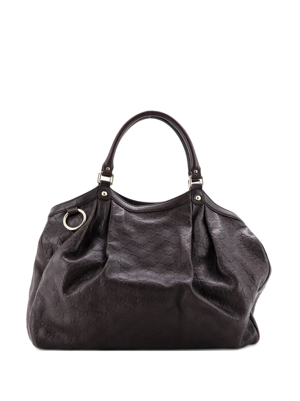 Gucci Pre-Owned Sukey Guccissima Leather Large tote bag - Marrone