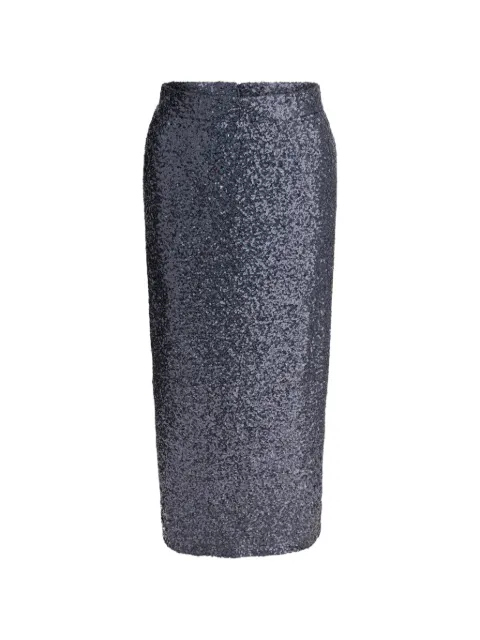 Semper sequinned pencil skirt