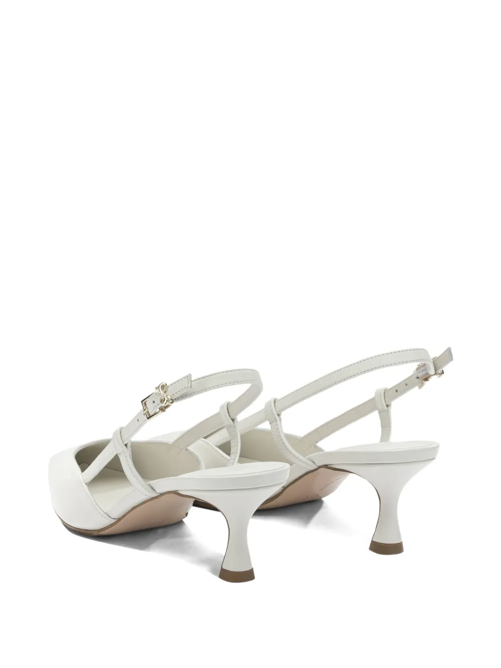 Sergio Levantesi Chantal slingback pumps Wit