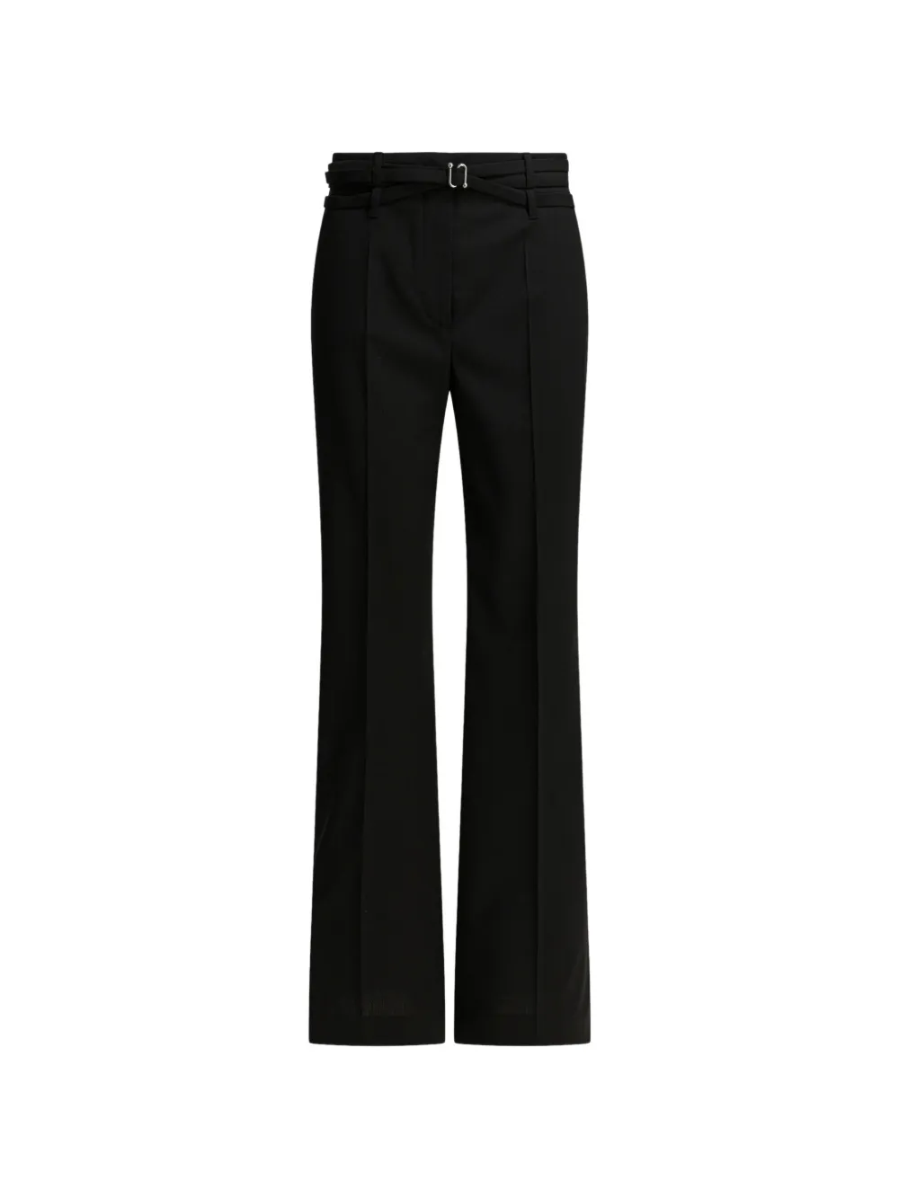 Max Mara belted tailored trousers - Nero