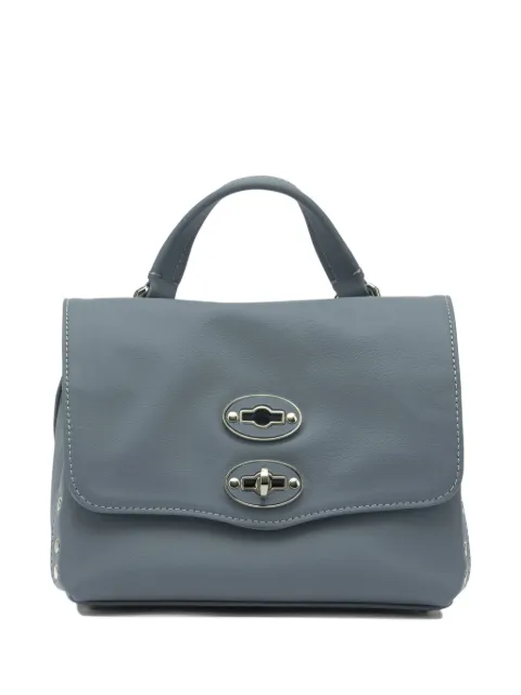 Zanellato Baby Postina studded-lock leather tote bag