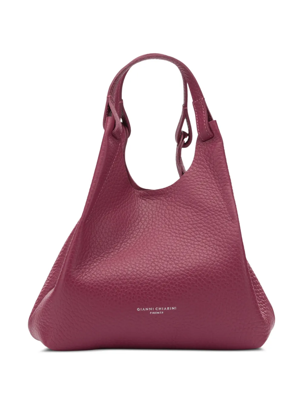GIANNI CHIARINI Dua leather tote bag - Viola
