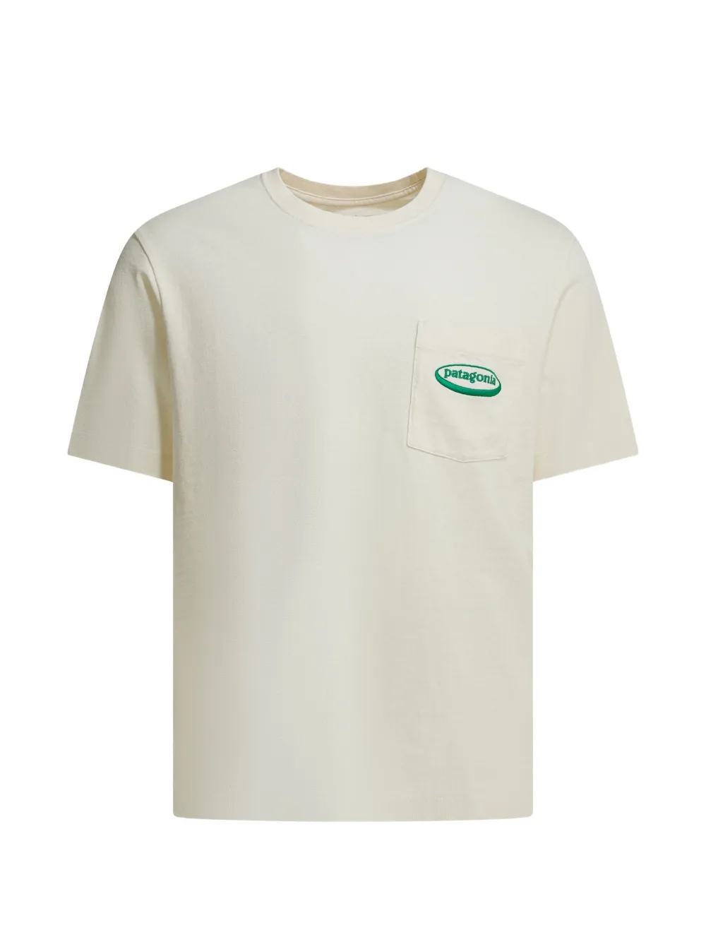 Patagonia chest-pocket logo-detail T-shirt - Toni neutri