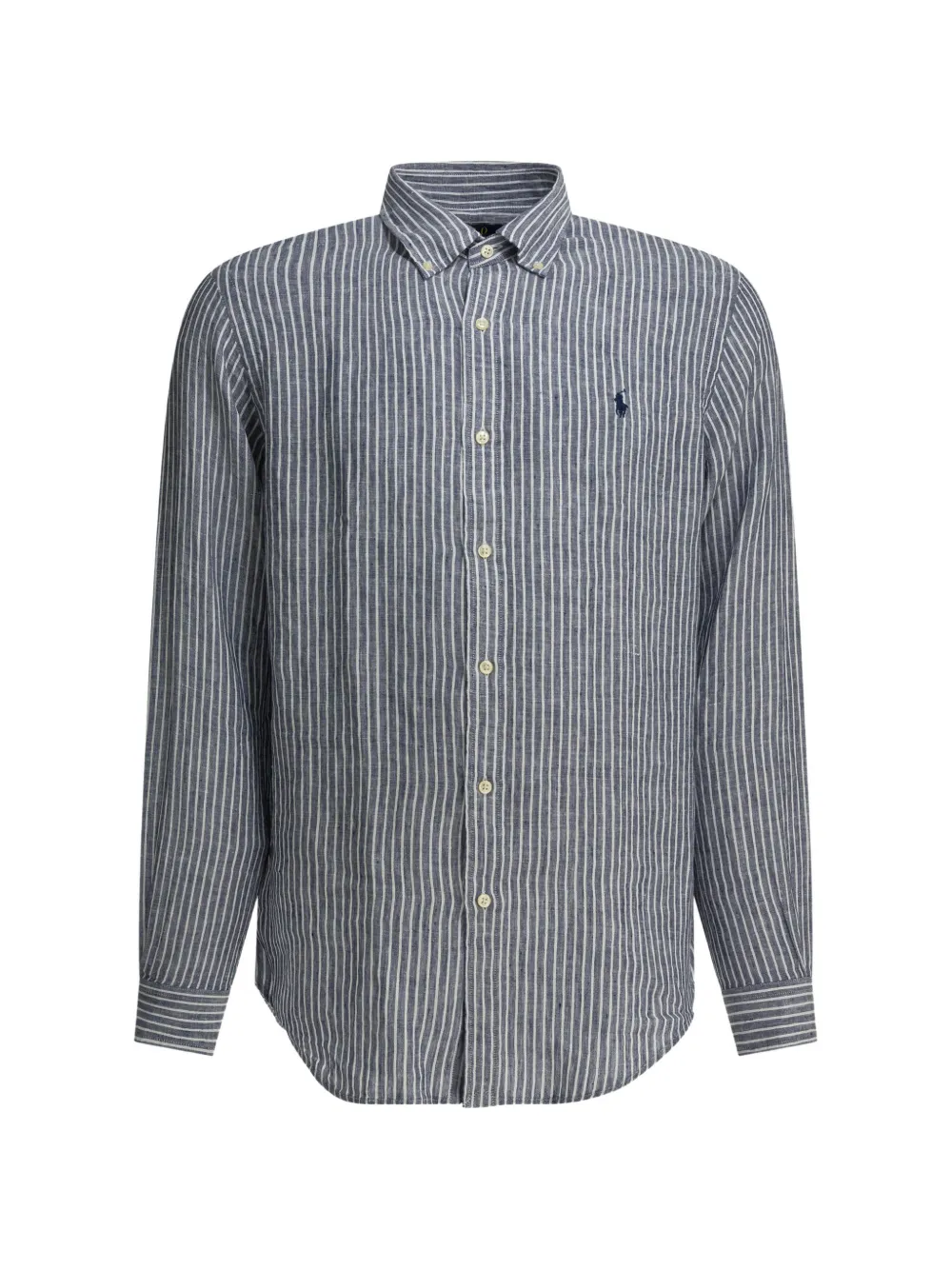 Polo Ralph Lauren striped long-sleeved shirt - Blu
