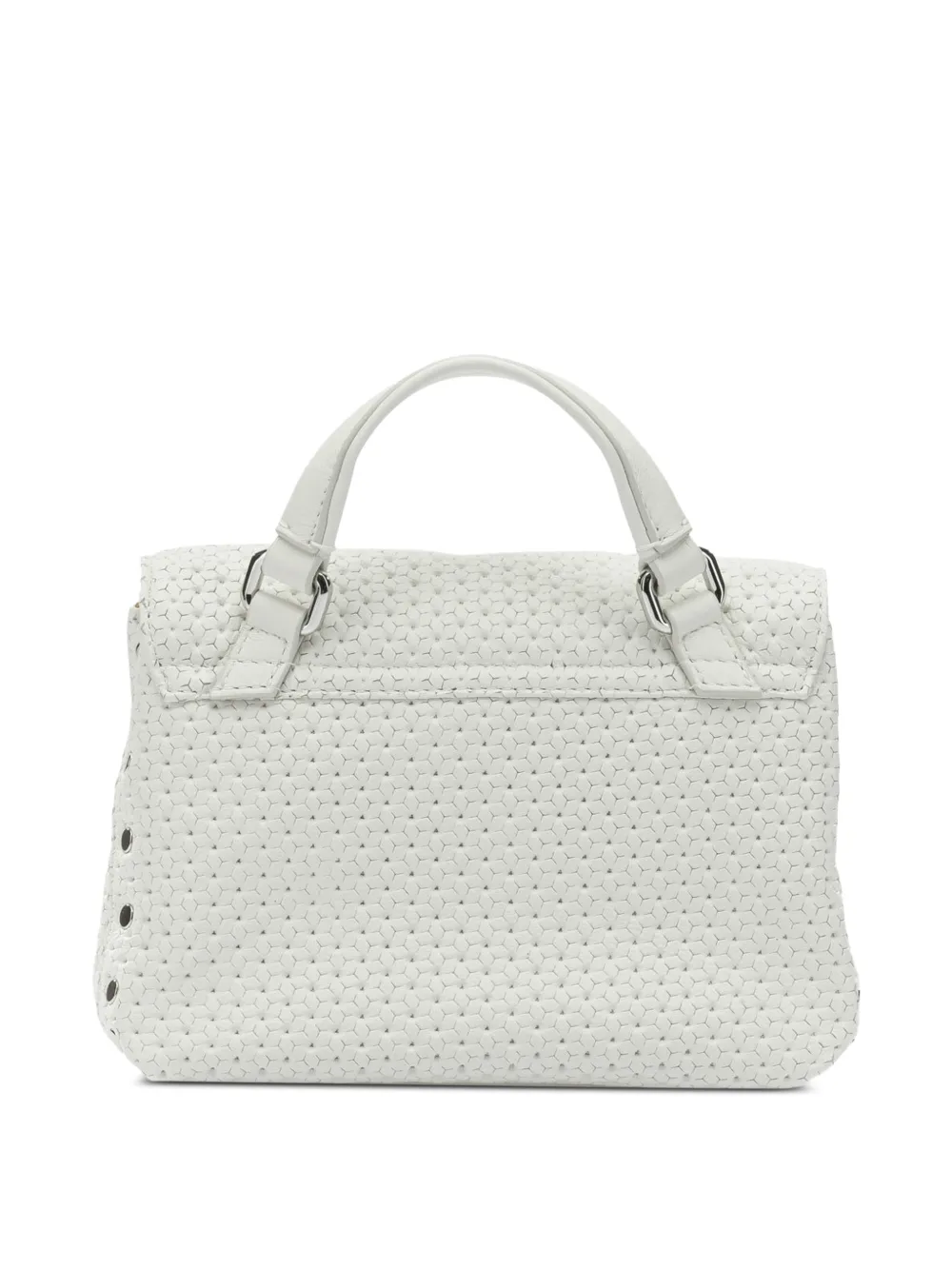  Zanellato Leather Tote Bag - White 