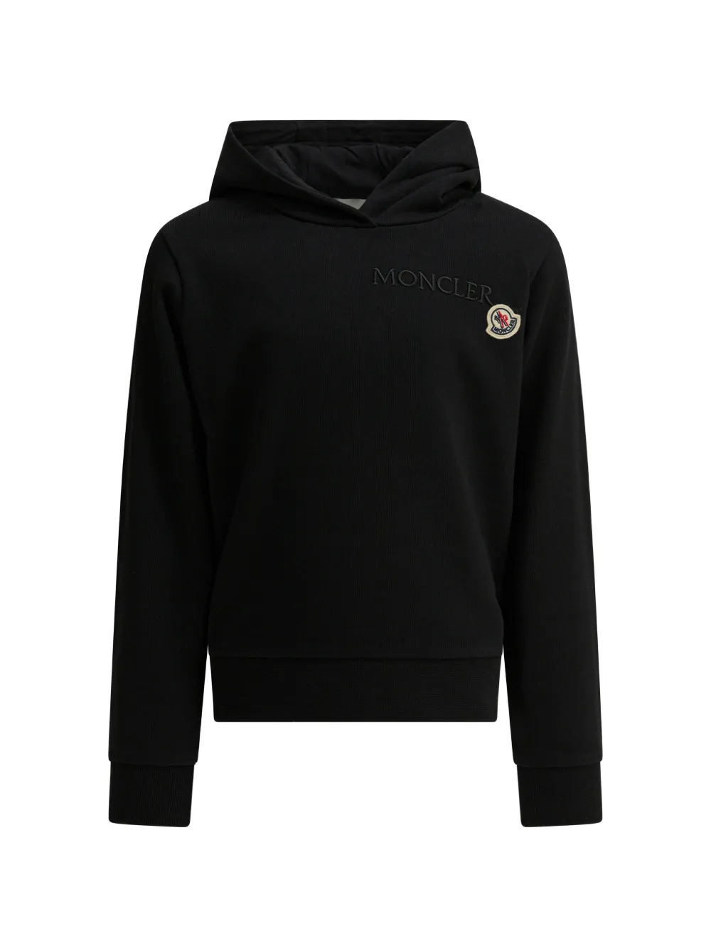 Moncler Enfant Sweater met capuchon Zwart