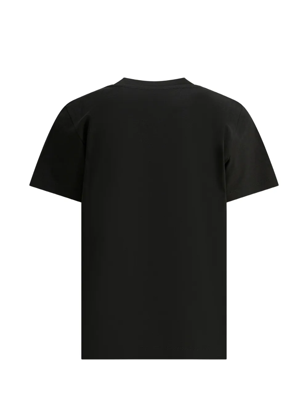 Moncler Enfant T-shirt met logo Zwart