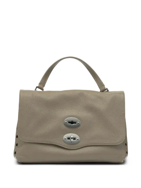 Zanellato Bolsa tote Postina S com detalhe de rebites