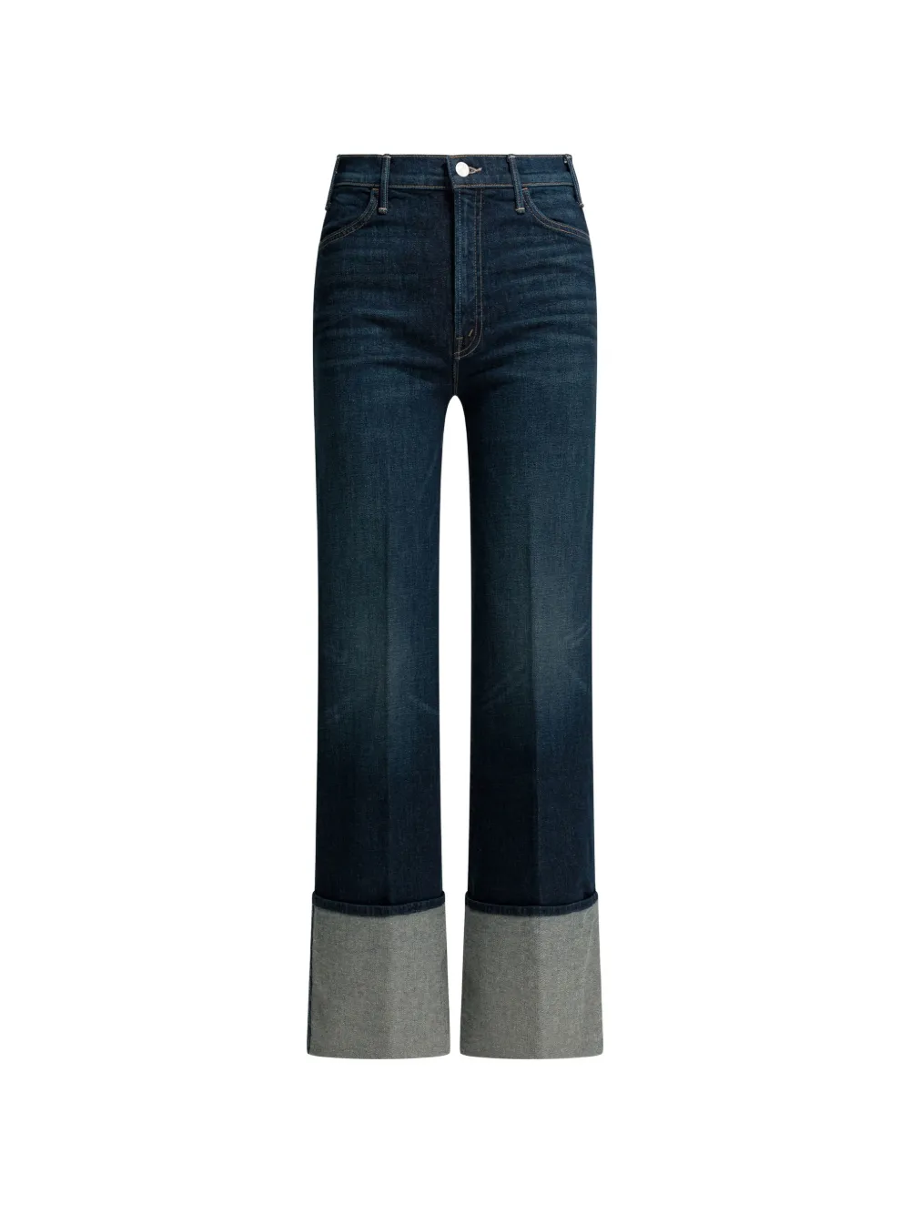 MOTHER cuffed jeans - Blu