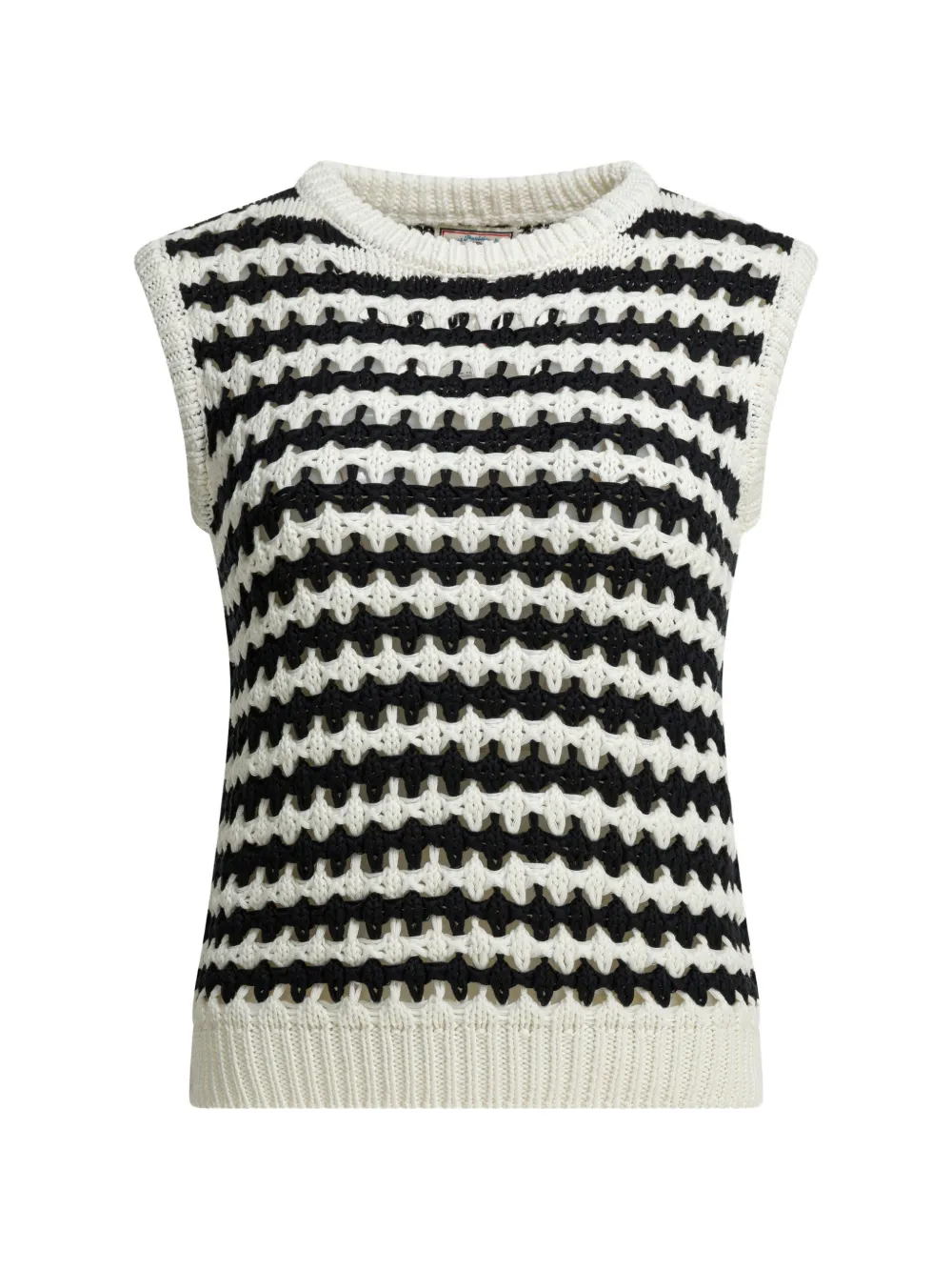 Ines De La Fressange Rosie striped knitted vest - Blu