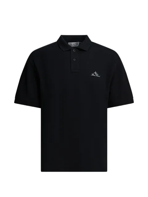 Stone Island polo à logo imprimé