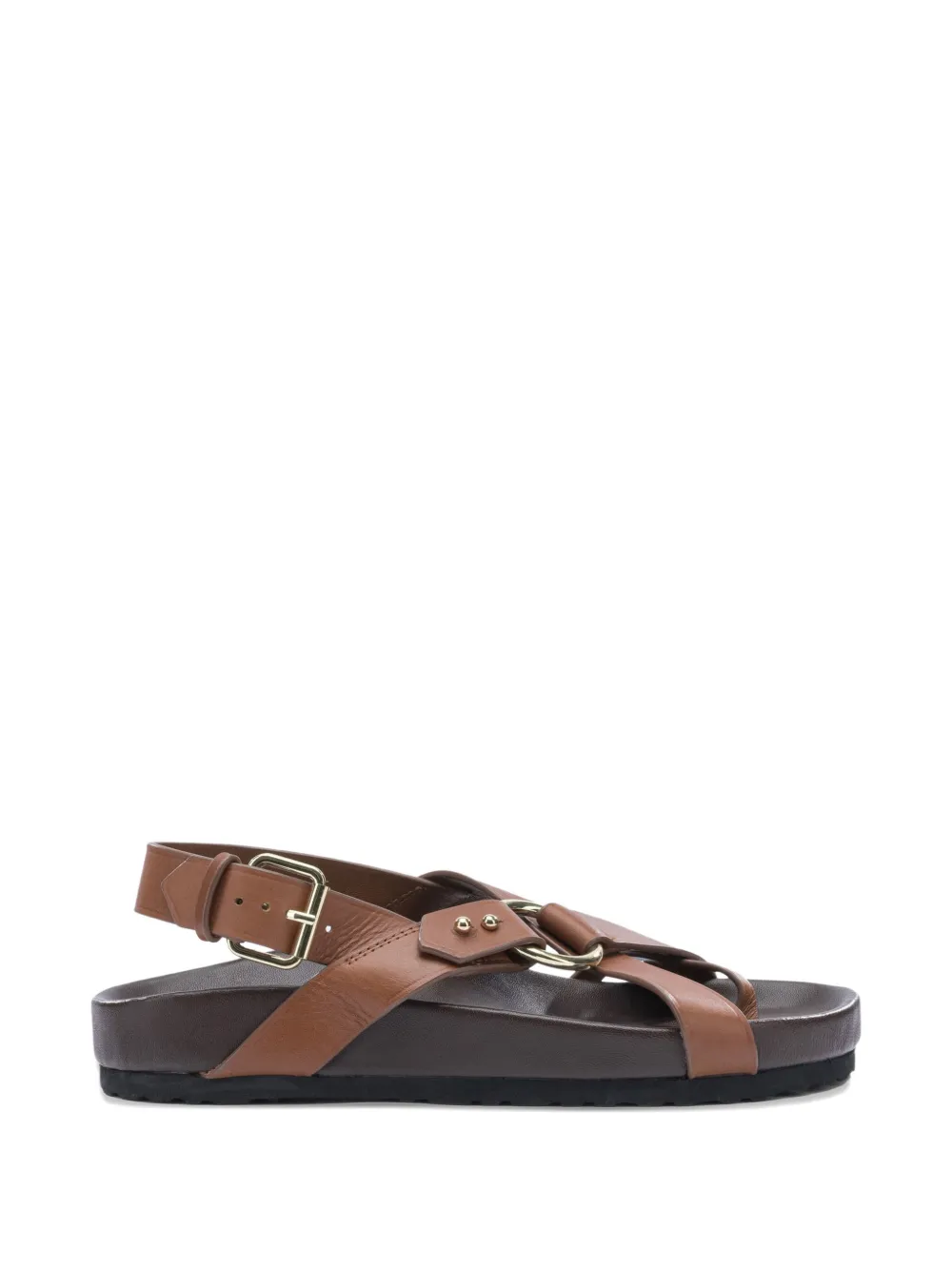 Soeur Mexico buckle sandals - Braun