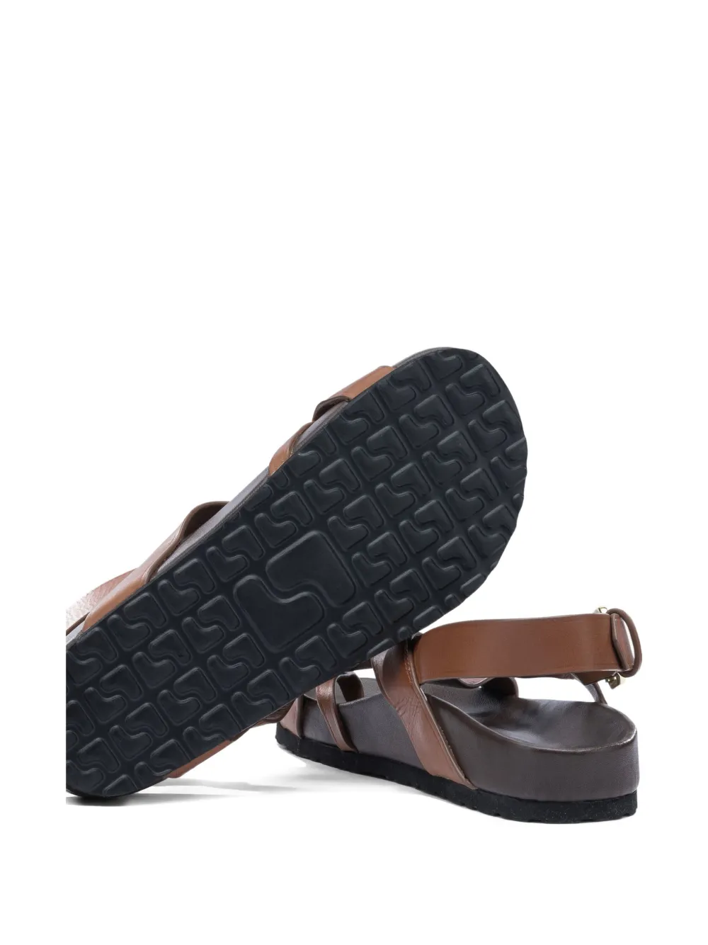 Soeur Mexico sandalen met gesp Bruin