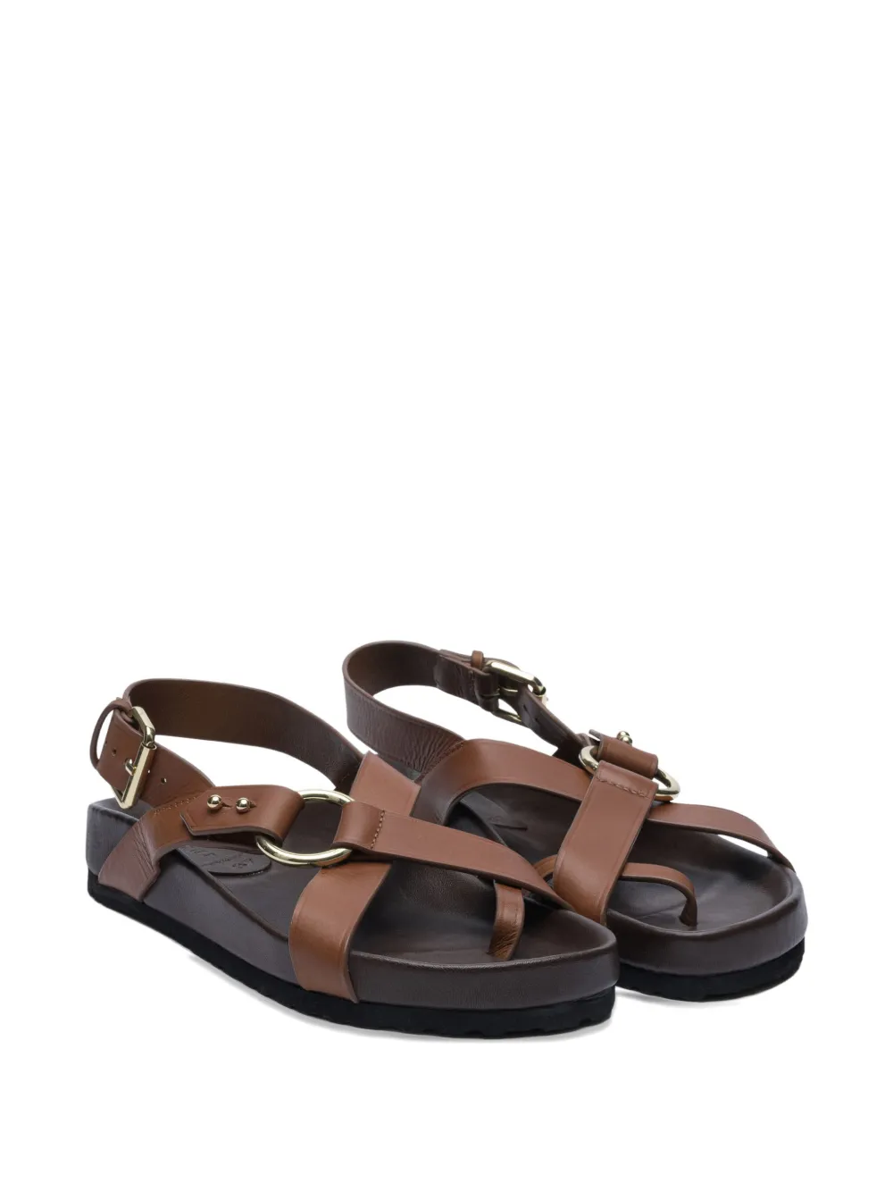 Soeur Mexico sandalen met gesp Bruin