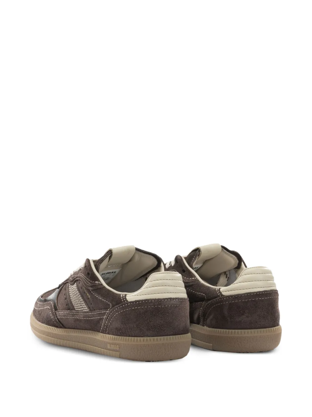  Alohas Tb.490 Suede Panelled Sneakers - Brown 