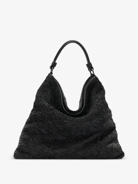 Reptile's House large Wave woven shoulder bag