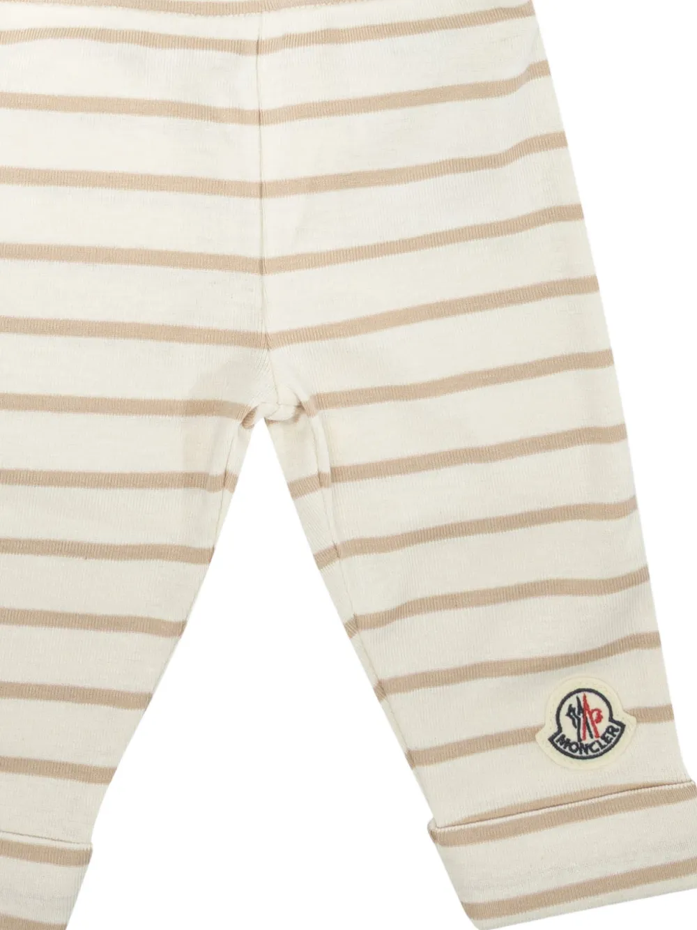 Logo-Embroidered Striped Trousers Set
