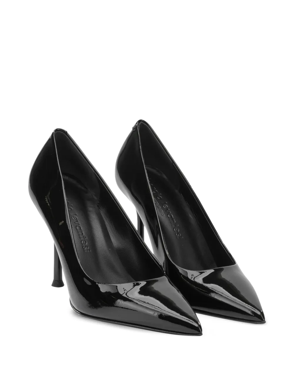  Sergio Levantesi Pointed Pumps - Black 