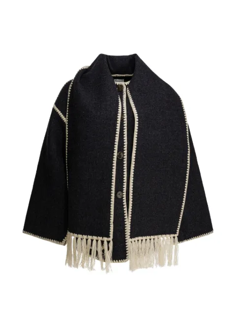 TOTEME fringe trim coat