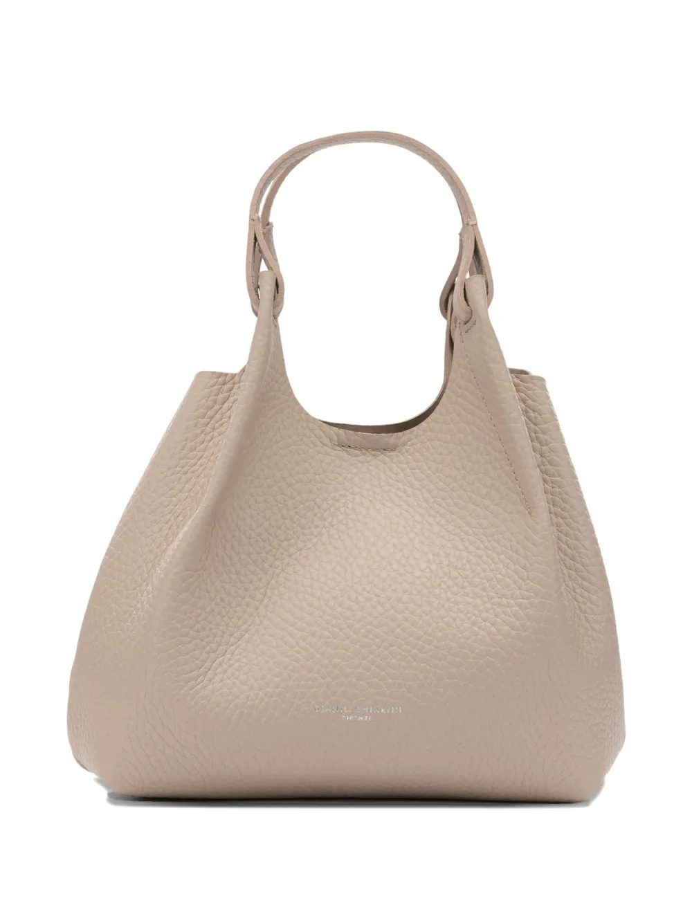 GIANNI CHIARINI Dua leather tote bag - Toni neutri