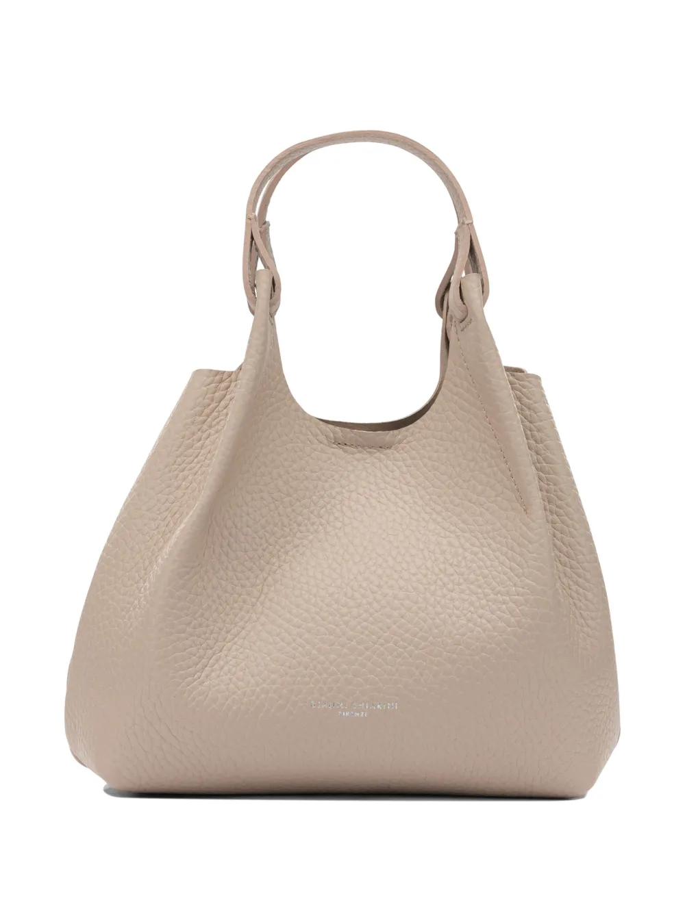 GIANNI CHIARINI Dua leather tote bag - Toni neutri
