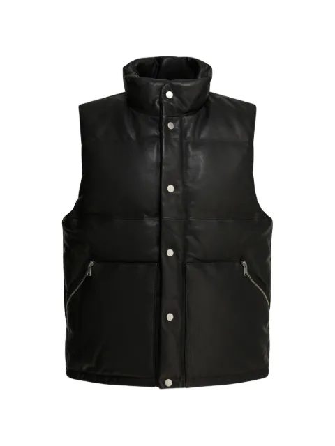 nonnative chaleco con cierre y botones