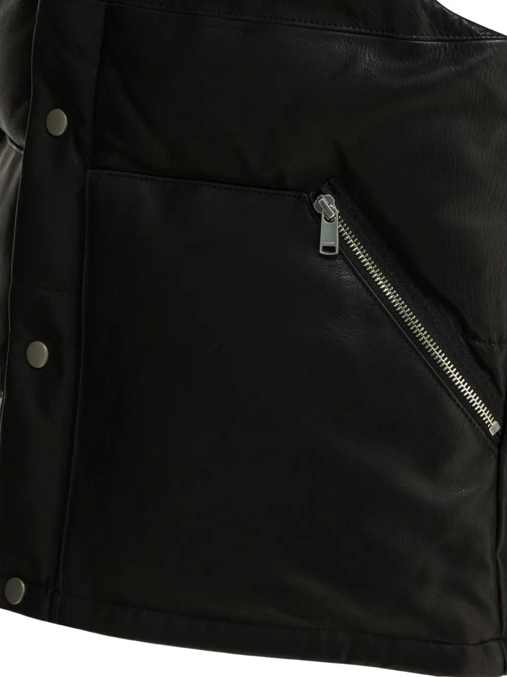 Buttoned Zip-Up Gilet