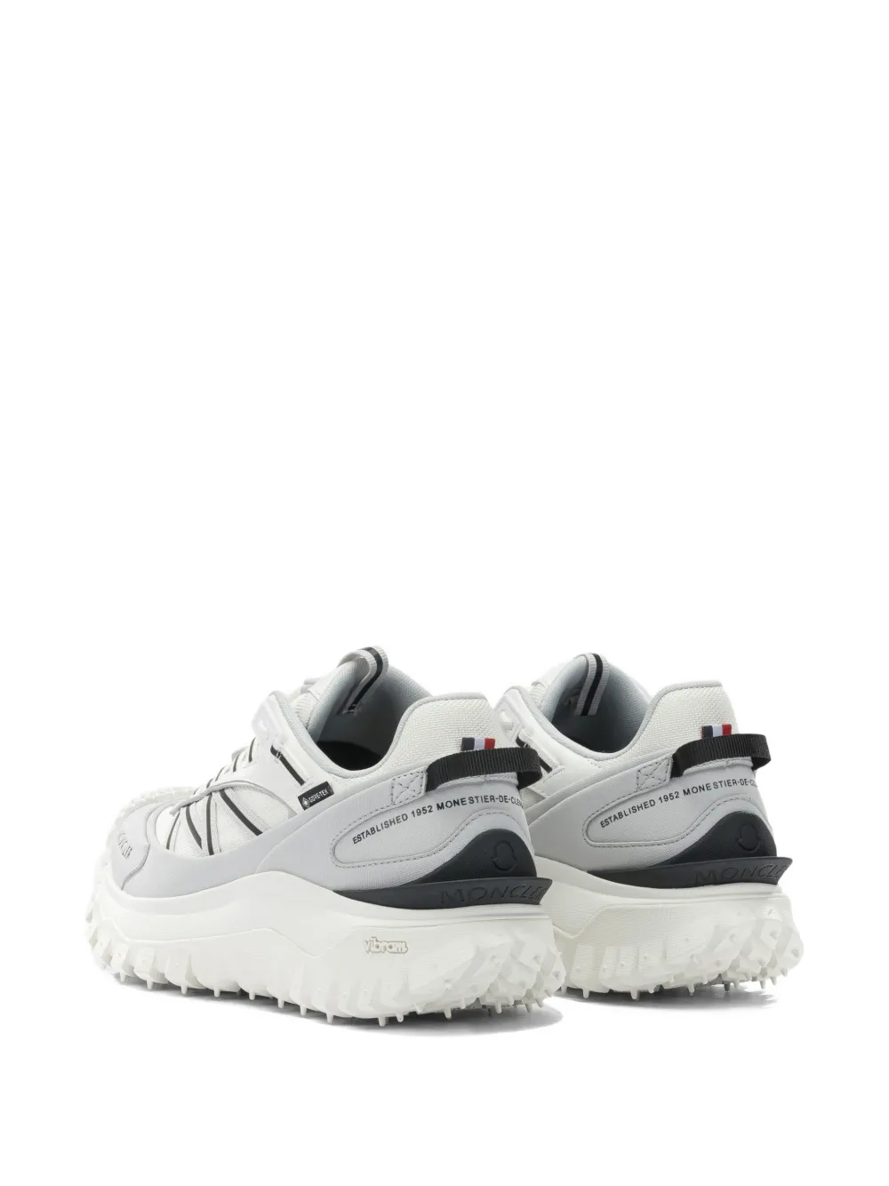 Moncler Trailgrip GTX sneakers met textuur Wit