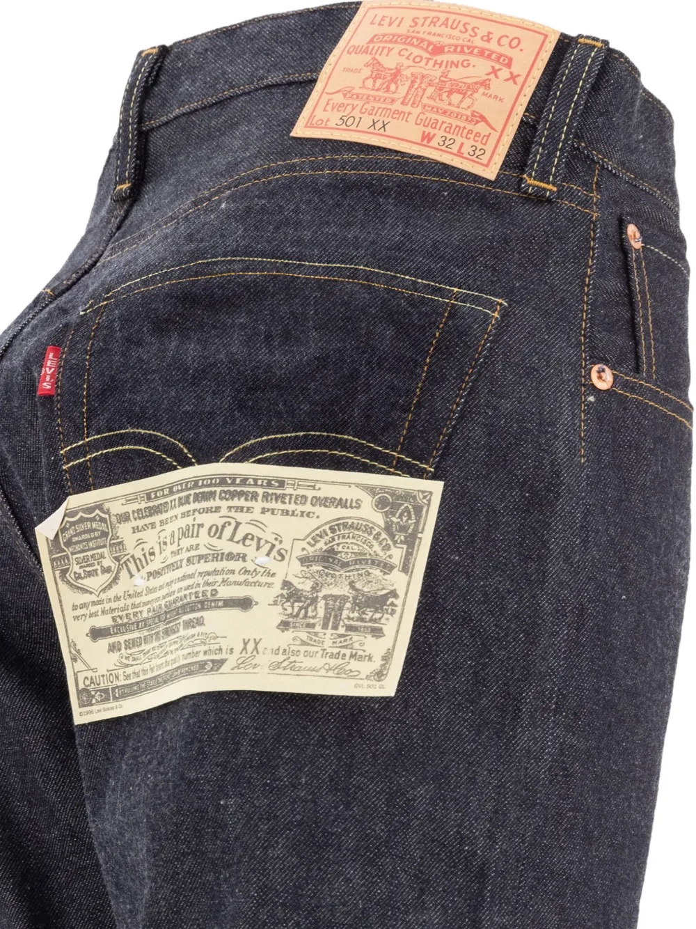 Levi's Jeans met logopatch Blauw