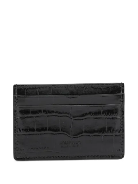 TOM FORD crocodile-effect wallet