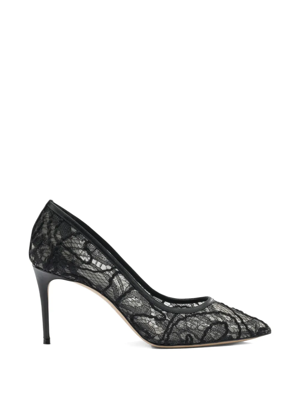 Casadei Julia pumps met puntige neus Zwart