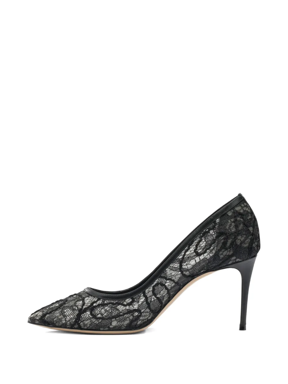 Casadei Julia pumps met puntige neus Zwart