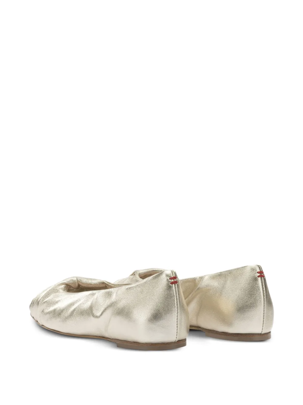  Halmanera Knotted Ballet Flat - Gold 