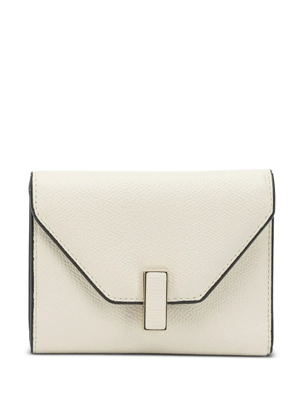 Valextra buckled leather wallet - Bianco