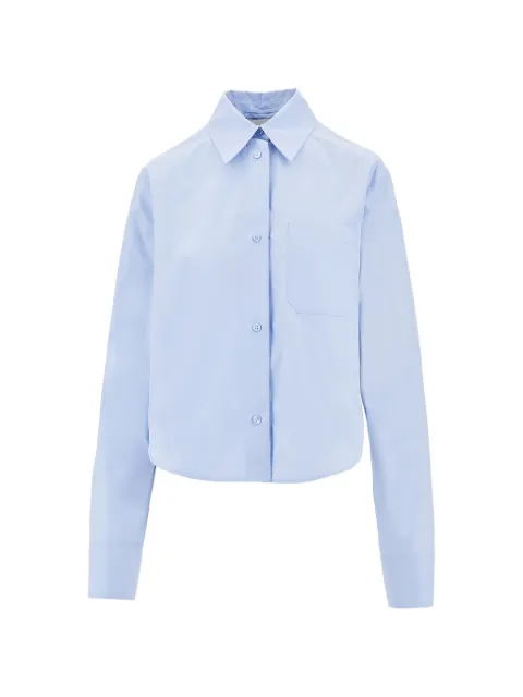 Sportmax camisa con pliegues